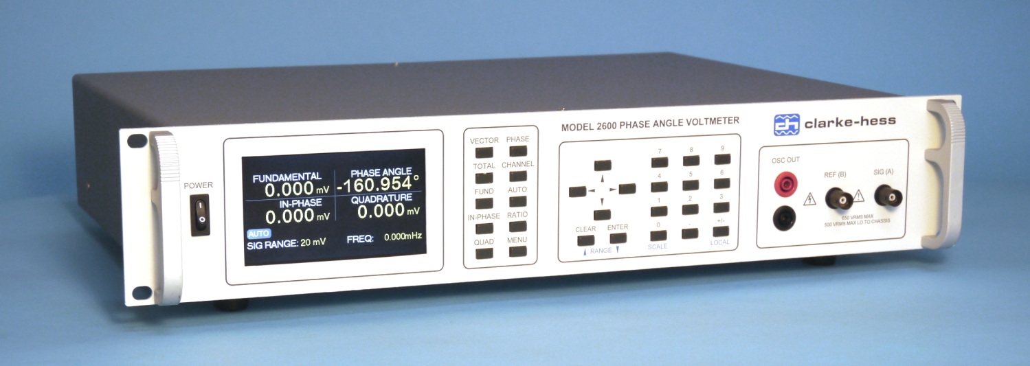 Phase Angle Voltmeter Model 2600